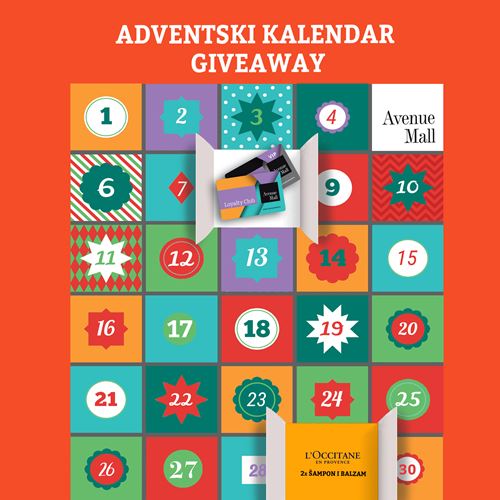 ADVENTSKI KALENDAR GIVEAWAY - Loccitane set